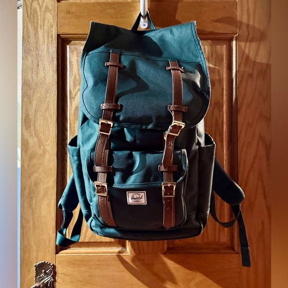 Herschel Supply Company Other - Herschel Supply Company Teal and Brown Backpack